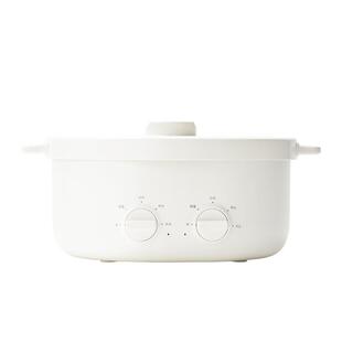 olayks立时鸳鸯电火锅家用分体式多功能炒菜6L大容量可分离料理锅