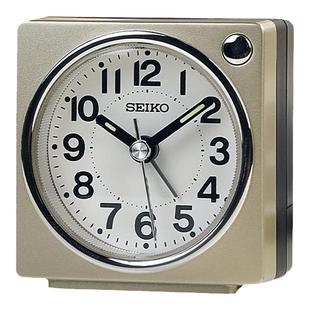 seiko夜光小闹钟新款神器学生桌面闹铃时钟儿童卧室夜灯闹钟精工