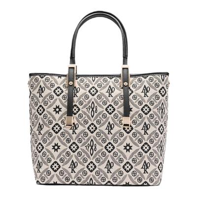 奥康女包时尚刺绣大容量手提包潮