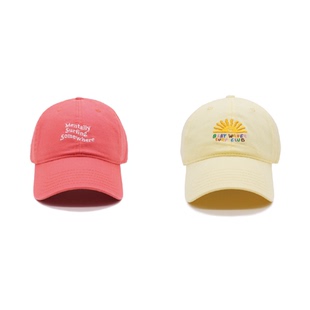 Katalogue Tiny Monster联名纯棉刺绣软顶棒球帽鸭舌帽子夏日遮阳