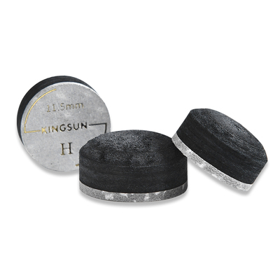 中式多层弹性加塞台球杆皮头