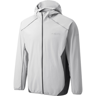 Adidas/阿迪达斯官方正品DRYWV连帽拉链长袖夹克男夹克外套KQ5301