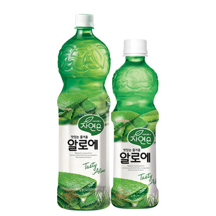 韩国进口熊津芦荟汁果肉饮料0脂肪果汁植物果蔬夏日饮品解暑糙米