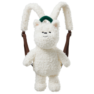 babycare玩具bctoys西高地毛绒背包儿童男女孩斜挎包手提生日礼物