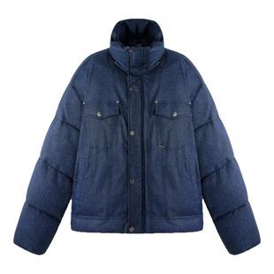 BJHG不计后果仿牛仔棉服男款新款2025冬装潮棉衣夹克外套防寒服女