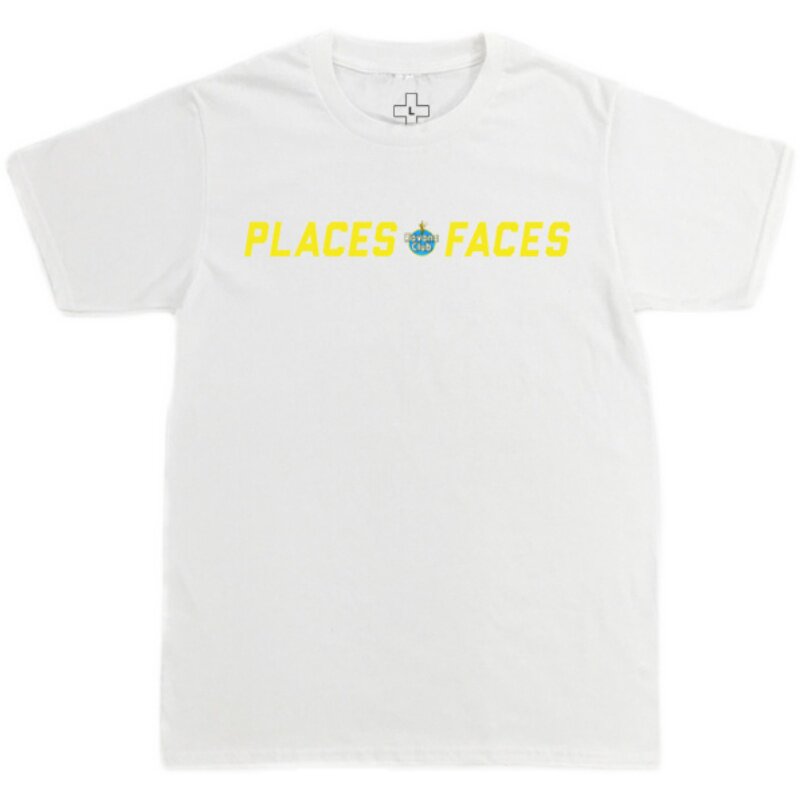 places+faces X havana club限定潮牌 情侣款双色纯棉 联名短袖