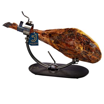 西班牙5J黑标火腿送礼伊比利亚后腿6-9kg橡果喂养