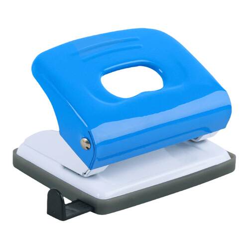 华杰双孔活页打孔机器A4纸张装订塑料打洞器自带打孔定位标尺打孔机财务凭证档案资料手持打孔器装订条装订夹