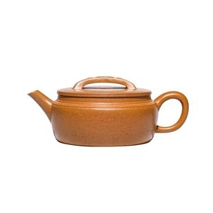 缘壶结社宜兴紫砂壶原矿黄金段泥汉瓦壶手工功夫茶具泡茶壶家用