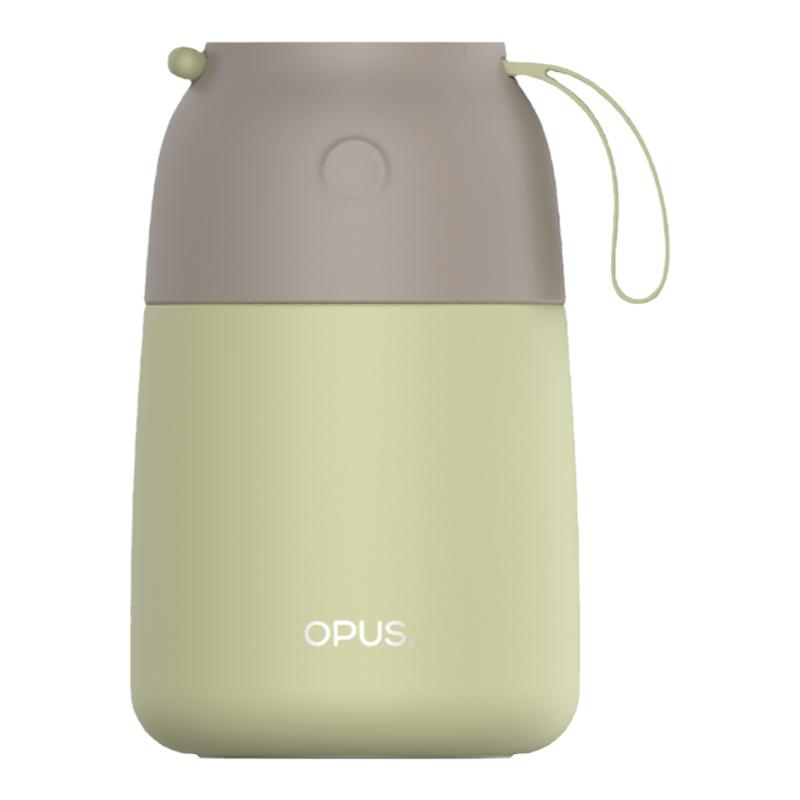opus双层不锈钢真空茶滤杯保温杯