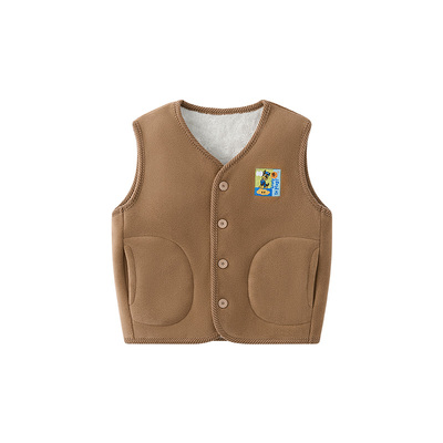 汪汪队A类男童加绒马甲秋冬