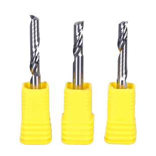 进口料3A级钨钢干切铝用单刃螺旋铣刀数控雕刻机铝板铝合金切割刀