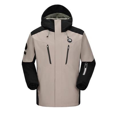 [熊猫系列]骆驼鹅绒三合一冲锋衣