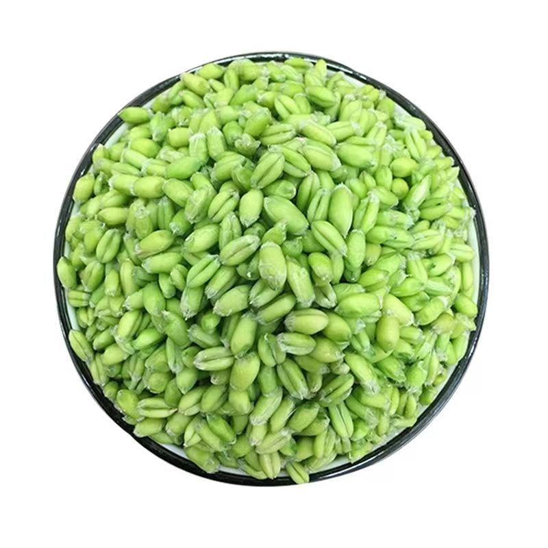 2026新鲜青麦仁青麦粒麦穗农家自产青小麦嫩麦籽杂粮鲜绿麦仁2斤