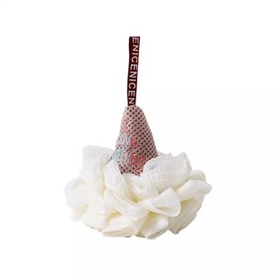 冰淇淋沐浴球男女浴花起泡两用高档不散大号搓澡儿童洗澡神器不会