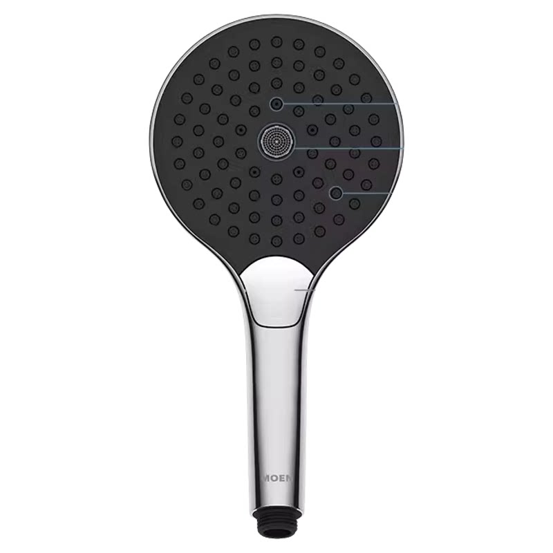 摩恩微气泡美肤手持花洒一键除垢增压喷头淋浴洗澡莲蓬头软管套装