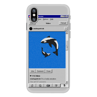 AlenTits复古蒸汽波90‘s电脑windows病毒适用于苹果安卓手机壳