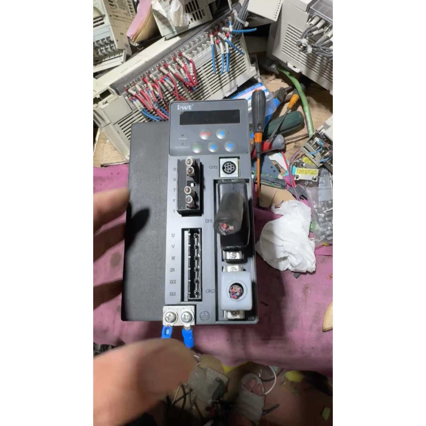询价英威腾伺服驱动器SV-DB100-0R7-2-1R伺服电机