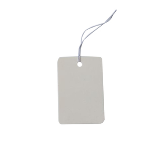 包邮3*4.5大号弹力绳空白吊牌吊卡箱包服装灯具标价签标签牌100张