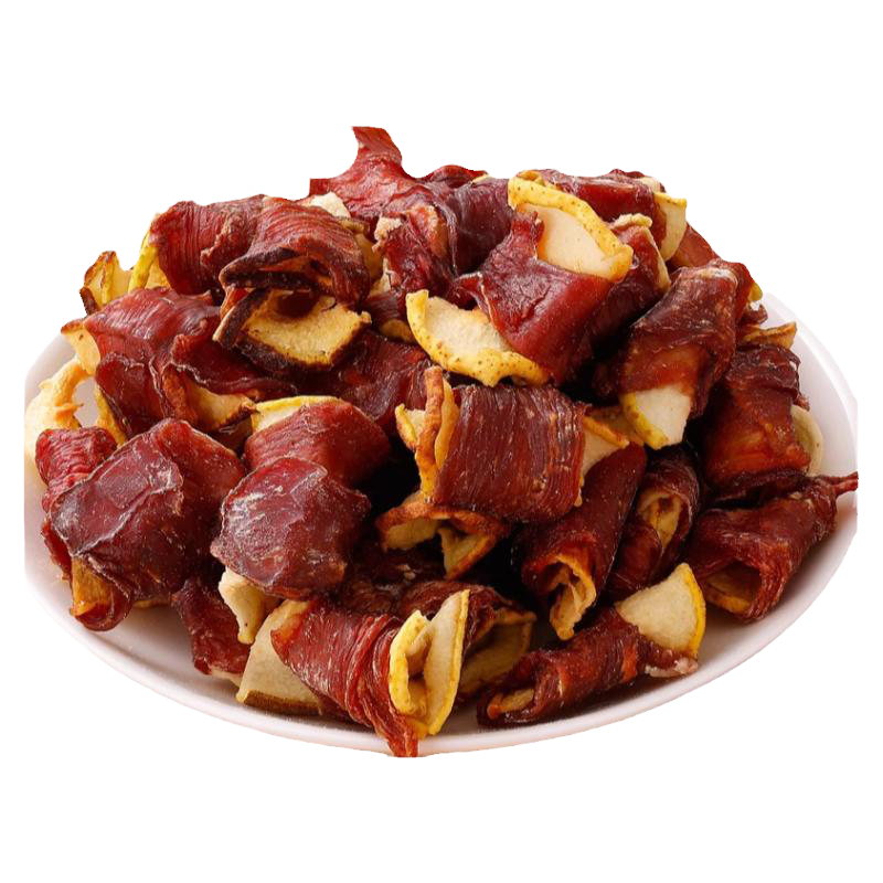 狗狗零食鸭肉雪梨卷磨牙