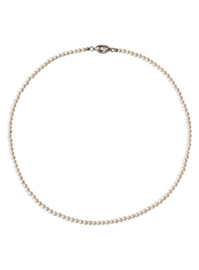 素图淡水珍珠项链女锁骨链气质女