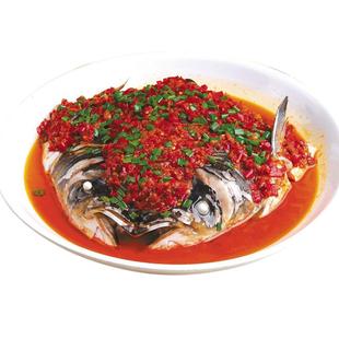 好余轩剁椒鱼头单个2斤*3个送3料包超大鱼头酒店常备源头厂家直发