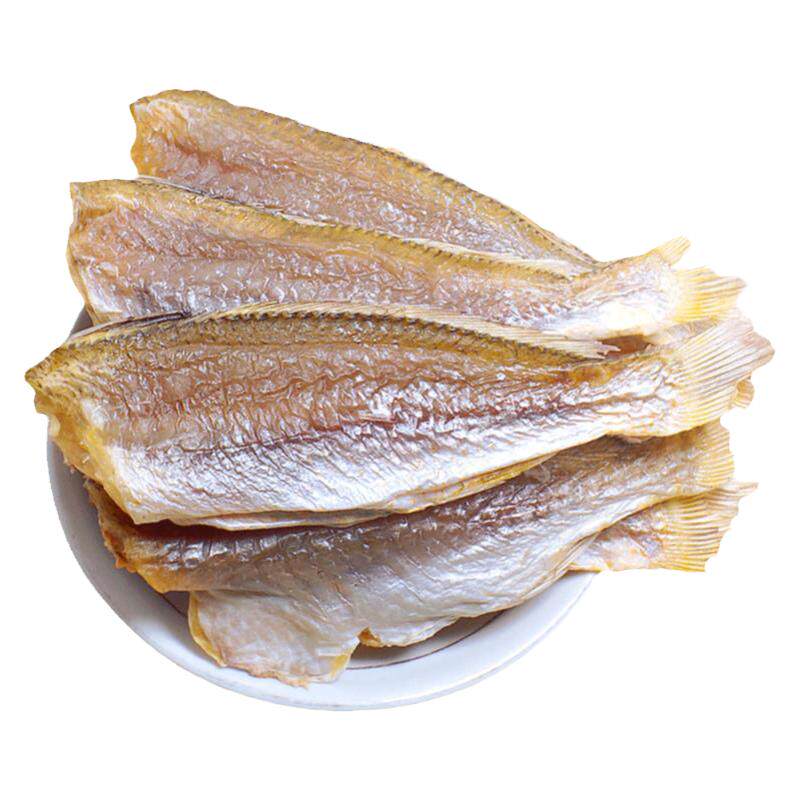 淡干黄花鱼干2斤去头新晒咸鱼干鱼干