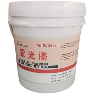 外墙漆真石漆罩面漆光油防水户外水泥墙面砖墙腻子墙面水性保护漆