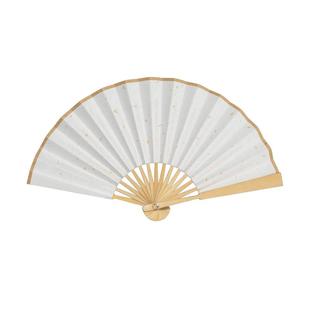 456寸迷你折扇空白玉竹随身携带古风小扇子儿童折叠扇子绘画扇diy