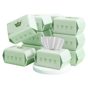 子初婴儿绵柔巾新生儿宝宝手口屁专用非湿巾纸干湿两用加厚柔纸巾