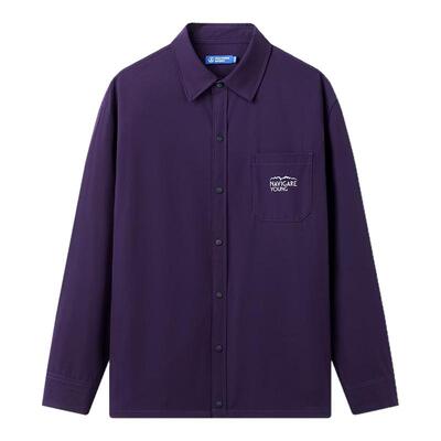 小帆船休闲宽松长袖衬衫