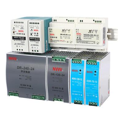 导轨开关电源nvvv12V24V变压器