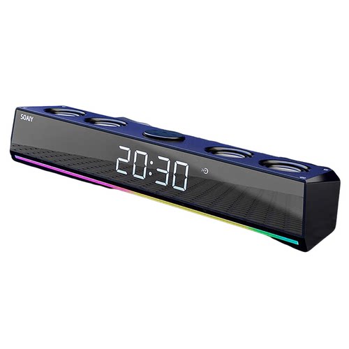 索爱SH18台式电脑音响家用桌面电竞游戏专用蓝牙音箱有线重低音炮