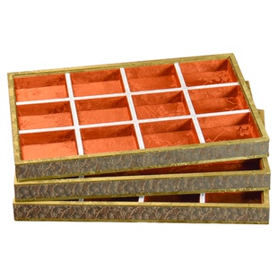 国风珠宝展示盘手串拍照高级感饰品首饰托盘中式翡翠文玩看货盘