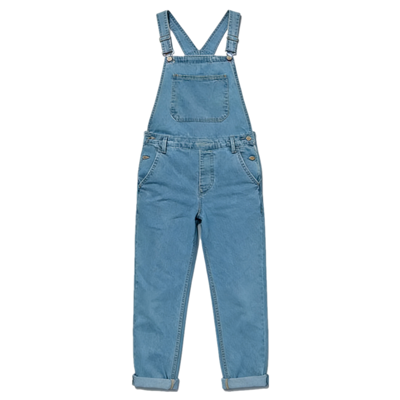 Denim overalls 休闲裤