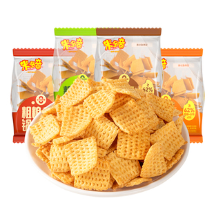 【秒杀】米多奇粗粮锅巴零食小吃膨化食品办公室花椒香辣味45g