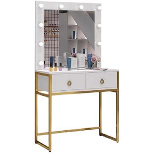 影楼化妆台专用婚纱店化妆师彩妆工作室化妆桌子带灯美容院梳妆台