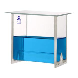 富唯凡 层析缸薄层色谱展开缸高硼硅玻璃单槽P型双槽P-1实验室tlc展缸溶剂玻璃缸加厚支持定制