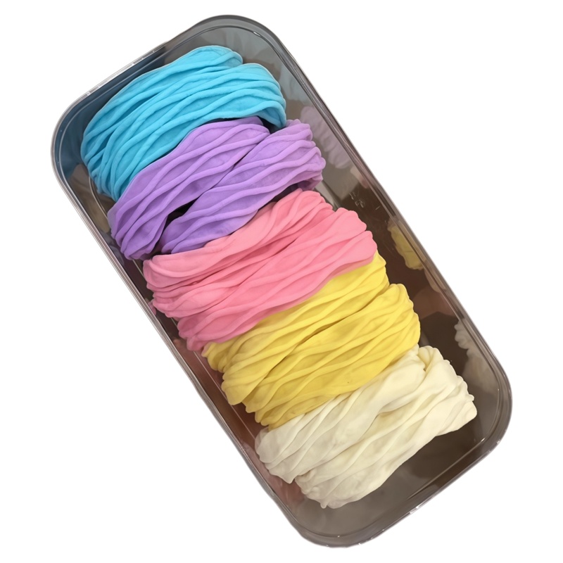 多巴胺头绳女高颜值橡皮筋扎高马尾发绳高弹力耐用发圈不伤发皮套