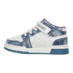 泰兰尼斯春季新款儿童板鞋男童轻便运动鞋软底防滑舒适女童休闲鞋