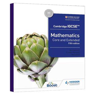 现货 剑桥IGCSE数学核心与扩展教材第五版 Cambridge IGCSE Core and Extended Mathematics Fifth edition【9781398373914】