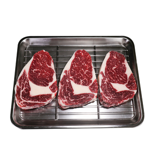 澳洲安格斯M5+眼肉/西冷牛排原切可定制厚度新鲜儿童黑椒牛排肉眼