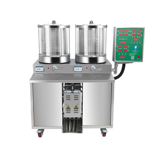 老药师双缸医院诊所用全自动加水恒温泡药中药煎药熬药包装一体机