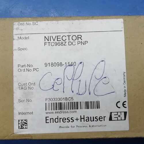 【请询价】EH恩德斯豪斯 NIVECTOR FTC968Z DC P