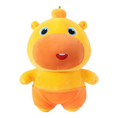 多爱联名正版水豚噜噜毛绒玩具大号卡皮巴拉玩偶抱睡公仔生日礼物