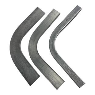 镀锌扁铁弯头90度扁钢弯头扁铁接地平弯40热镀锌扁钢水平弯成品弯