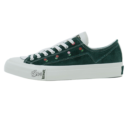 matnut绿色低帮帆布鞋