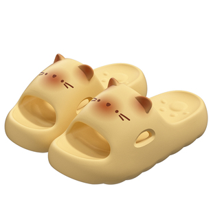 太子纳可爱凉拖鞋女2026新款夏季卡通居家防滑静音厚底踩屎感拖鞋