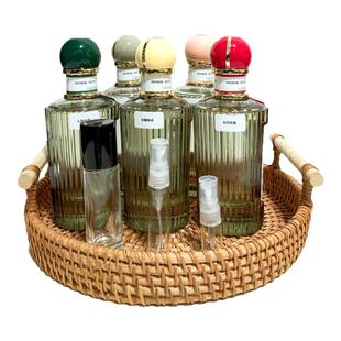 初醒桂香炽烈玫瑰无畏香草静谧檀木幸运四叶草香水小样试香体验