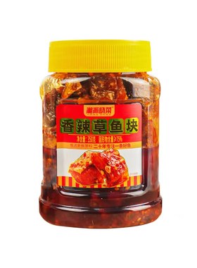 350g墨兰家香辣鱼块下饭菜小吃